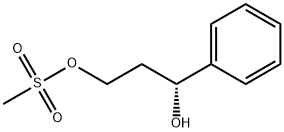 1,3-Propanediol, 1-phenyl-, 3-methanesulfonate, (1R)- Struktur