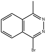 1-bromo-4-methylphthalazine 化学構造式