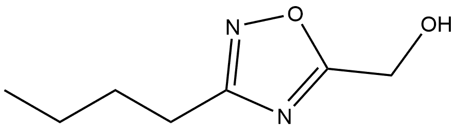 (3-丁基-1,2,4-噁二唑-5-基)甲醇,1153757-36-8,结构式