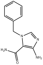 1H-Imidazole-5-carboxamide, 4-amino-1-(phenylmethyl)-