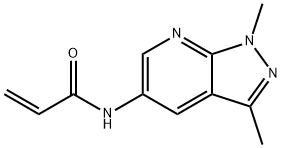 N-(1,3-Dimethyl-1H-pyrazolo[3,4-b]pyridin-5-yl)acrylamide|