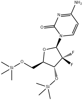 Cytidine, 2'-deoxy-2',2'-difluoro-3',5'-bis-O-(trimethylsilyl)-