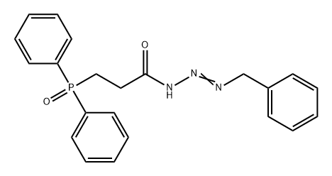 1-Propanone, 3-(diphenylphosphinyl)-1-[3-(phenylmethyl)-2-triazen-1-yl]-