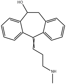 10-hydroxynortriptyline Structure