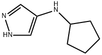 N-cyclopentyl-1H-pyrazol-4-amine Structure