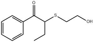 2-((2-羟基乙基)硫代)-1-苯基丁酮,1157148-76-9,结构式