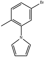 1-(5-Bromo-2-methylphenyl)-1H-pyrrole,1157775-55-7,结构式