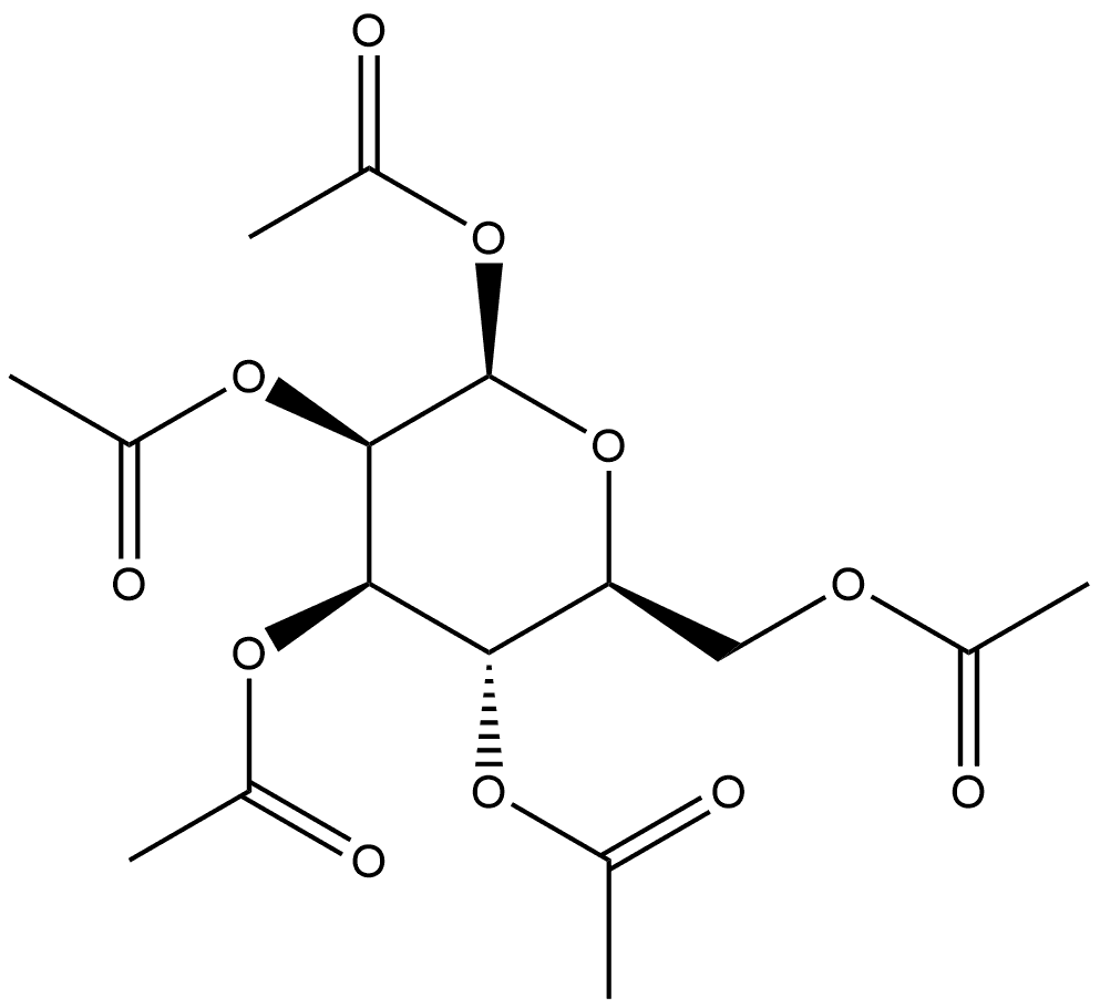 β-L-Mannopyranose, 1,2,3,4,6-pentaacetate