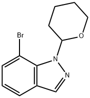 7-溴-1-(四氢2H-吡喃-2-基)-1H-吲唑,1158680-89-7,结构式