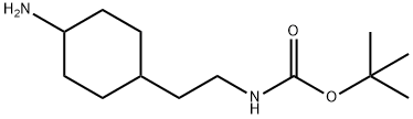 Carbamic acid, N-[2-(4-aminocyclohexyl)ethyl]-, 1,1-dimethylethyl ester,1158752-82-9,结构式