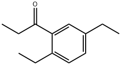 1-(2,5-二乙基苯基)丙烷-1-酮, 1159693-74-9, 结构式