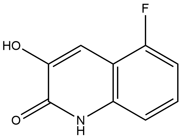 5-氟-3-羟基喹啉-2(1H)-酮, 1159706-30-5, 结构式