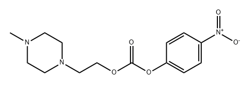 Carbonic acid, 2-(4-methyl-1-piperazinyl)ethyl 4-nitrophenyl ester 结构式