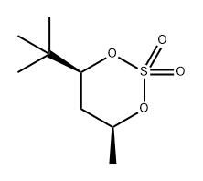 1,3,2-Dioxathiane, 4-(1,1-dimethylethyl)-6-methyl-, 2,2-dioxide, (4S,6S)-|