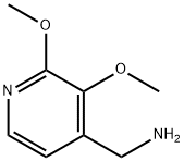 4-Pyridinemethanamine, 2,3-dimethoxy- 化学構造式