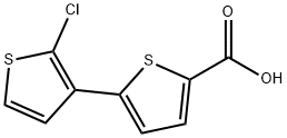 2'-chloro-[2,3'-bithiophene]-5-carboxylic acid Structure
