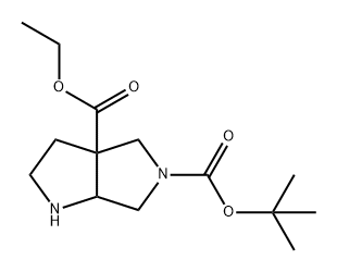 1160248-02-1 Pyrrolo[3,4-b]pyrrole-3a,5(1H,4H)-dicarboxylic acid, tetrahydro-, 5-(1,1-dimethylethyl) 3a-ethyl ester