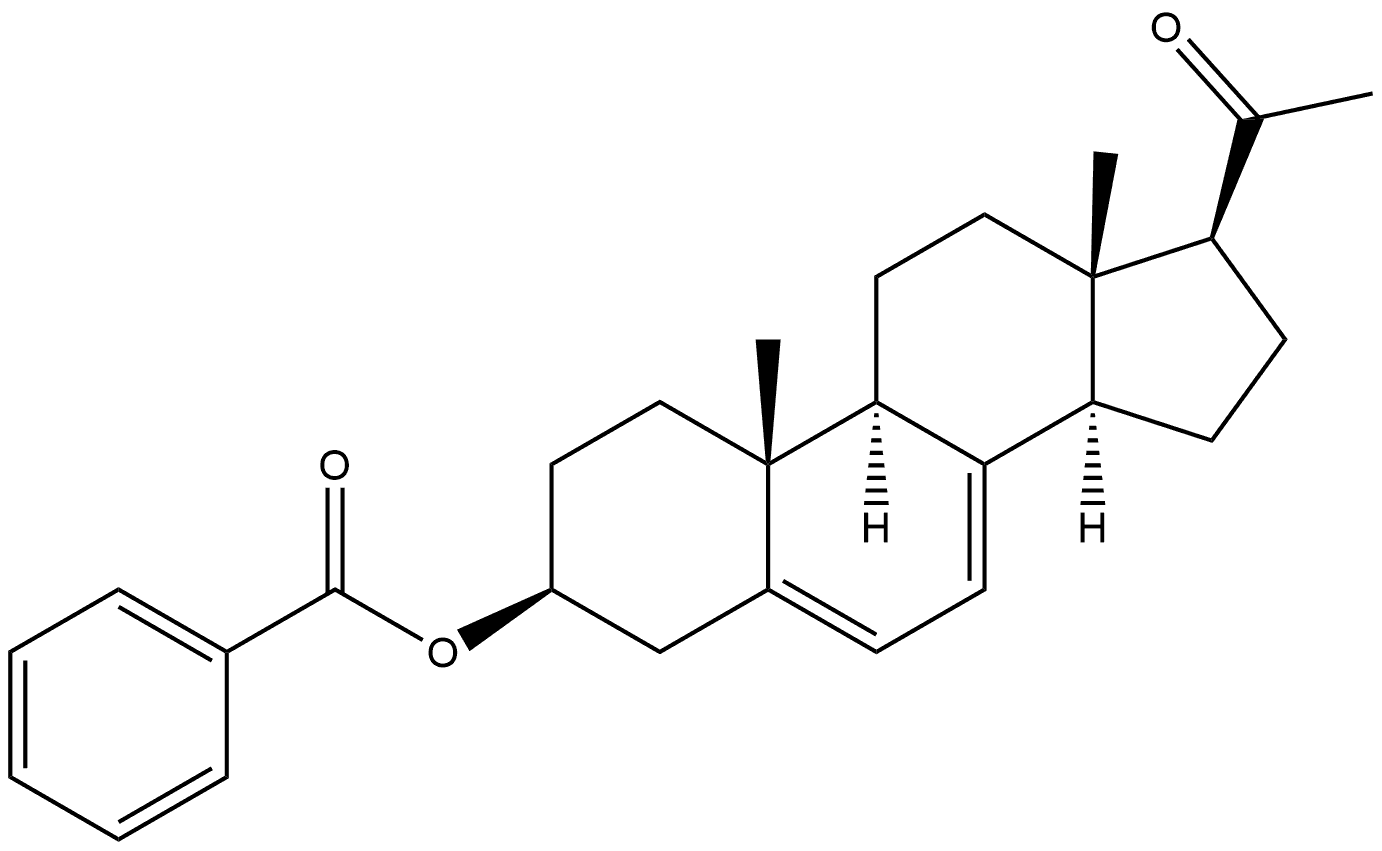 Pregna-5,7-dien-20-one, 3-(benzoyloxy)-, (3β)-