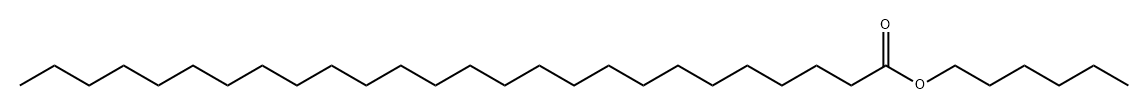 Cerotic acid hexyl ester Structure