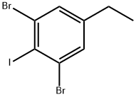 1,3-Dibromo-5-ethyl-2-iodobenzene Structure