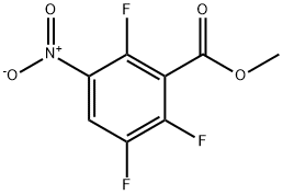 Benzoic acid, 2,3,6-trifluoro-5-nitro-, methyl ester Struktur