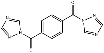 Methanone, 1,1'-(1,4-phenylene)bis[1-(1H-1,2,4-triazol-1-yl)- Structure