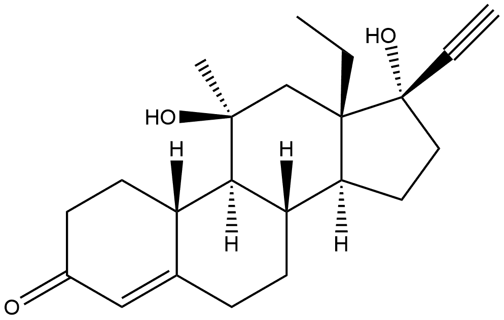 Etonogestrel Impurity 8 化学構造式