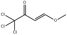 3-Buten-2-one, 1,1,1-trichloro-4-methoxy-, (3E)- Struktur