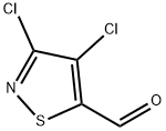 3,4-Dichloroisothiazole-5-carbaldehyde 结构式