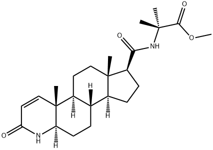 Finasteride Carboxylic Acid Methyl Ester Structure