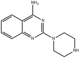 2-(Piperazin-1-yl)quinazolin-4-amine Struktur