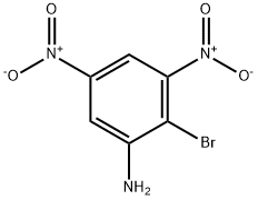 Benzenamine, 2-bromo-3,5-dinitro- Structure