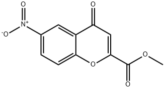 Methyl 6-nitro-4-oxo-4H-chromene-2-carboxylate Structure