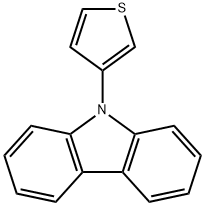 9-(3-Thienyl)-9H-carbazole,1165806-09-6,结构式