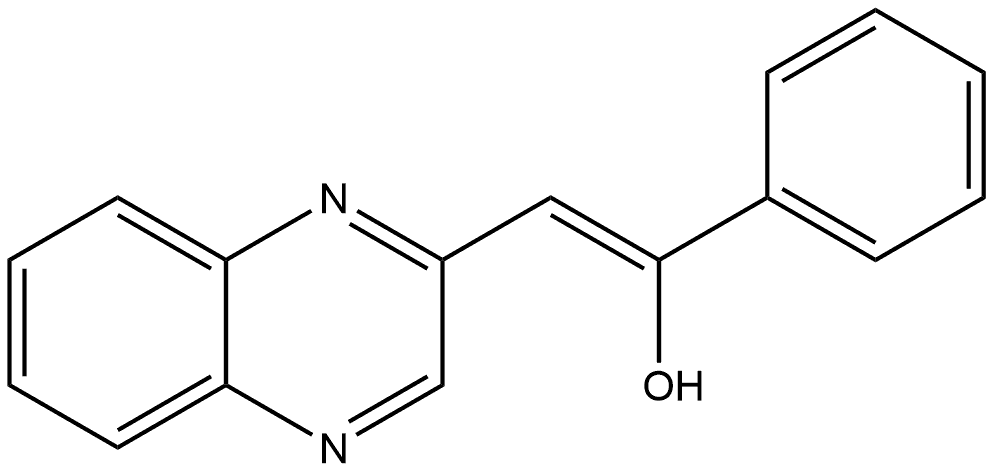 Benzenemethanol, α-(2-quinoxalinylmethylene)-, (Z)- (9CI)