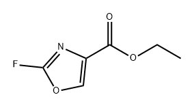 4-Oxazolecarboxylic acid, 2-fluoro-, ethyl ester Structure