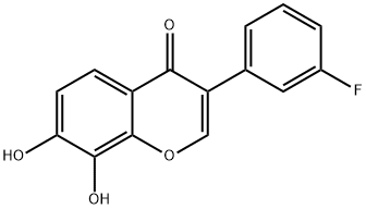 3-(3-Fluorophenyl)-7,8-dihydroxy-4H-chromen-4-one Structure