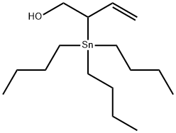 3-Buten-1-ol, 2-(tributylstannyl)- 结构式