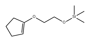 Cyclopentene, 1-[2-[(trimethylsilyl)oxy]ethoxy]-