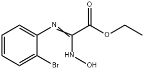 Acetic acid, 2-[(2-bromophenyl)imino]-2-(hydroxyamino)-, ethyl ester