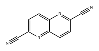 1,5-NAPHTHYRIDINE-2,6-DICARBONITRILE Structure