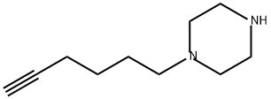 1-(5-己炔-1-基)哌嗪,1171908-62-5,结构式