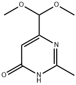 6-(二甲氧基甲基)-2-甲基嘧啶-4-醇,1171926-69-4,结构式