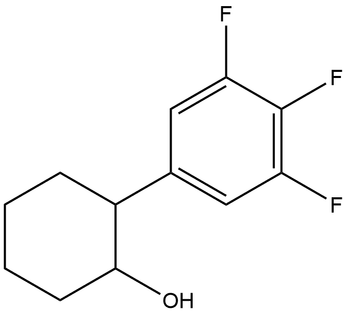 2-(3,4,5-Trifluorophenyl)cyclohexanol Structure