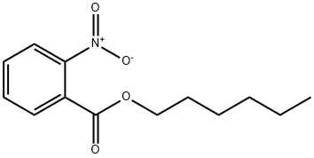 Benzoic acid, 2-nitro-, hexyl ester Structure