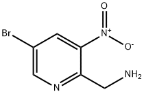 2-Pyridinemethanamine, 5-bromo-3-nitro- Structure