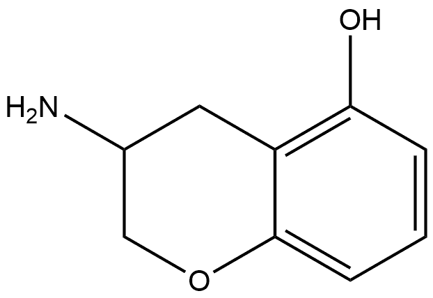 3-Aminochroman-5-ol Struktur