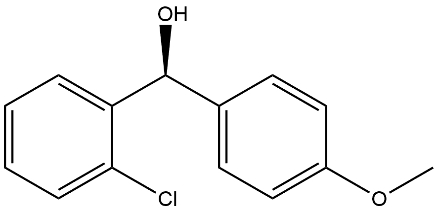 Benzenemethanol, 2-chloro-α-(4-methoxyphenyl)-, (αS)-