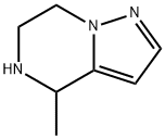 4,5,6,7-Tetrahydro-4-methylpyrazolo[1,5-a]pyrazine Struktur