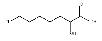 Heptanoic acid, 7-chloro-2-hydroxy-|